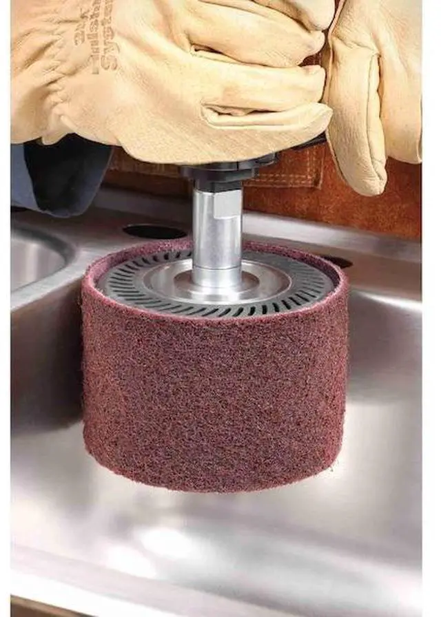 Alt view image 5 of 5 - SCOTCH-BRITE SC-BS Sanding Belt, 6 in W, 48 in L, Non-Woven, Aluminum Oxide,