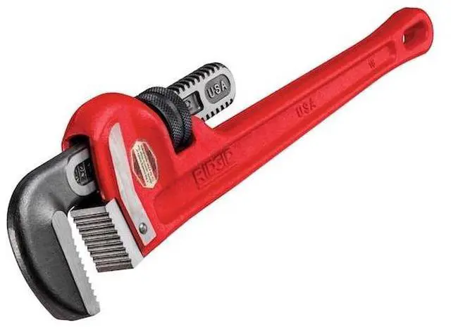 Alt view image 4 of 9 - RIDGID 31000 6 in L 3/4 in Cap. Cast Iron Straight Pipe Wrench