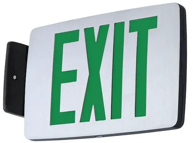 Alt view image 3 of 6 - Hubbell Lighting - Compass Ext Sgn,Alum,Blac,11 39/64in,1W  CCEDRE