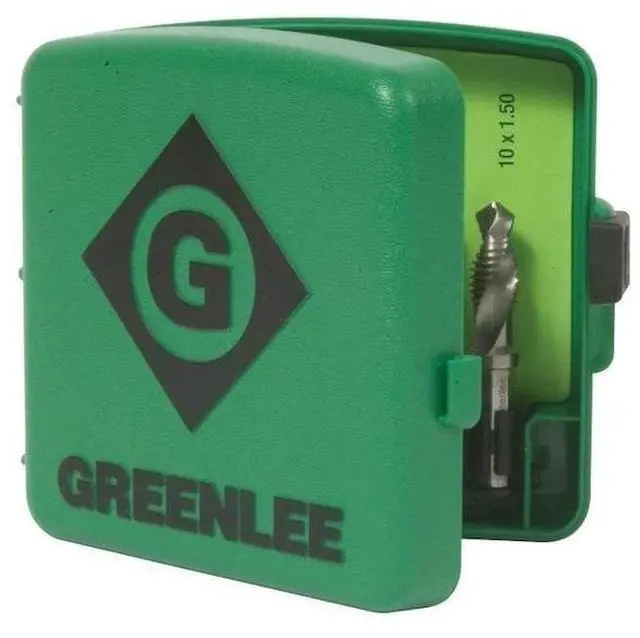 Alt view image 5 of 8 - GREENLEE DTAPKITM Drill/Tap/Countersink Set,Metric,6 Pc