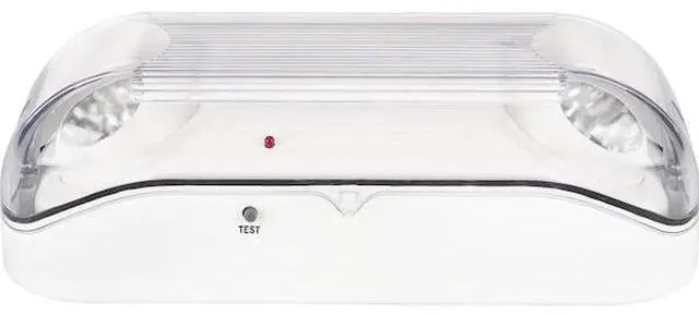 Alt view image 4 of 5 - COMPASS CSWEU2LED Emergency Light,LED,13-1/4" W x 5-3/8" L