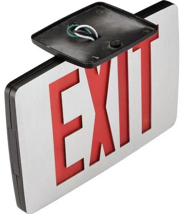 Alt view image 4 of 6 - Hubbell Lighting - Compass Ext Sgn,Alum,Blac,11 39/64in,1W  CCEDRE