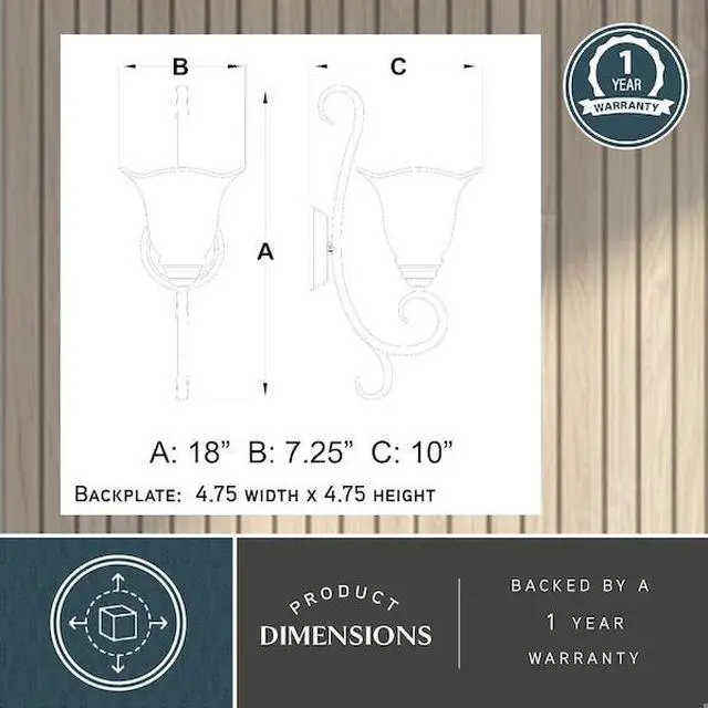 Alt view image 4 of 7 - VAXCEL BL-VLU001BN Bella 1L Vanity Nickel