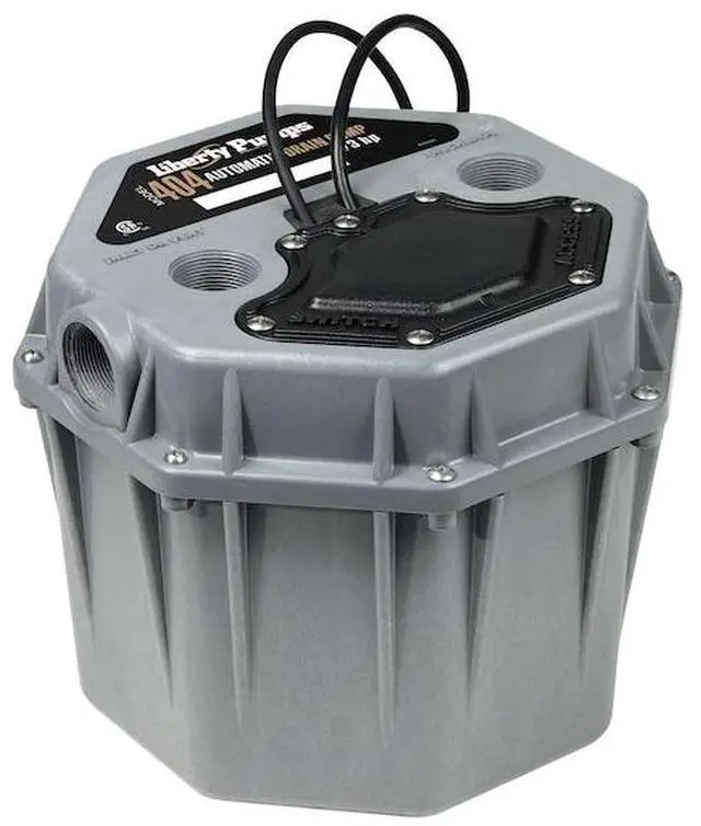 Alt view image 3 of 3 - Sink Pump System, 4.3 Gal, 1/3 HP, 115V, 5A