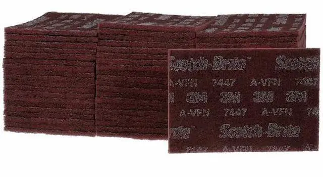 Alt view image 4 of 4 - SCOTCH-BRITE 7100112579 Sanding Hand Pad,9" L,5" W,Non-Woven,PK60