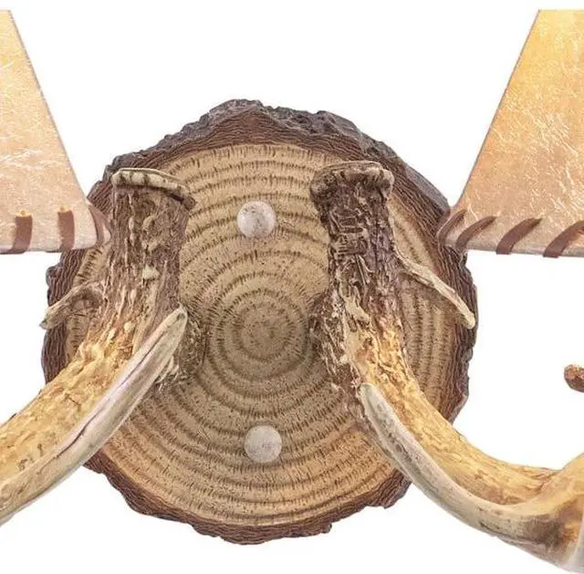 Alt view image 8 of 9 - Vaxcel WL33042NS Lodge 2 Light Wall Light, Noachian Stone Finish