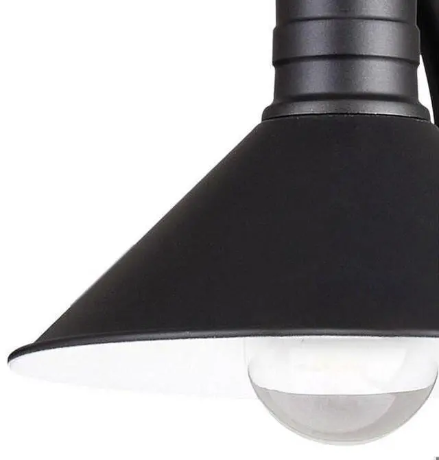 Alt view image 5 of 7 - VAXCEL W0286 Akron 4 Light Bronze Farmhouse Barn Bathroom Vanity Fixture