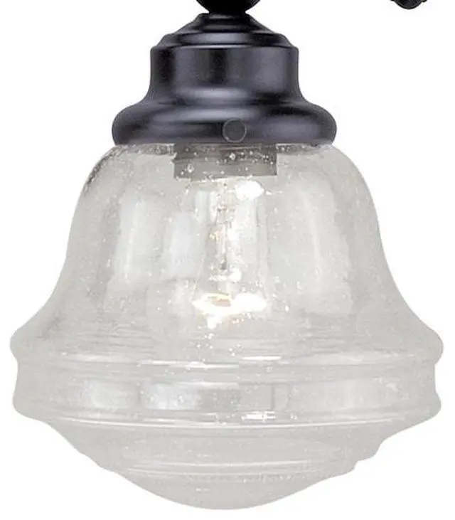 Alt view image 6 of 7 - VAXCEL W0191 Huntley 4 Light Bronze Farmhouse Schoolhouse Bathroom Vanity