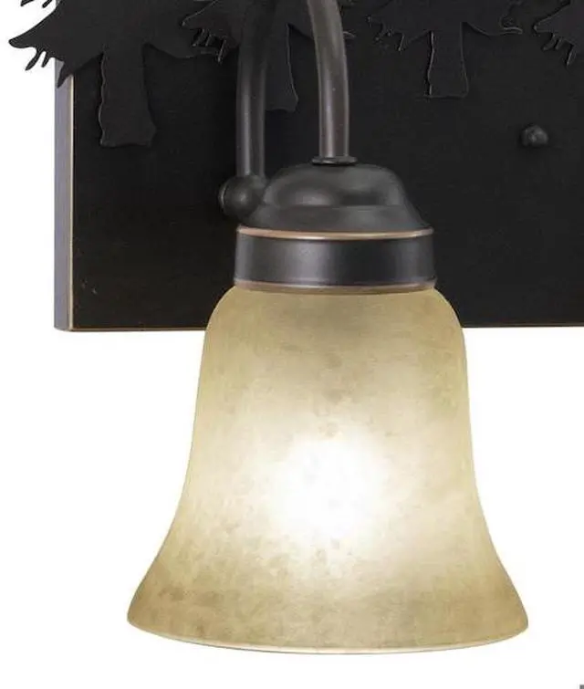 Alt view image 6 of 7 - VAXCEL VL55603BBZ Yellowstone 3L Vanity Bronze
