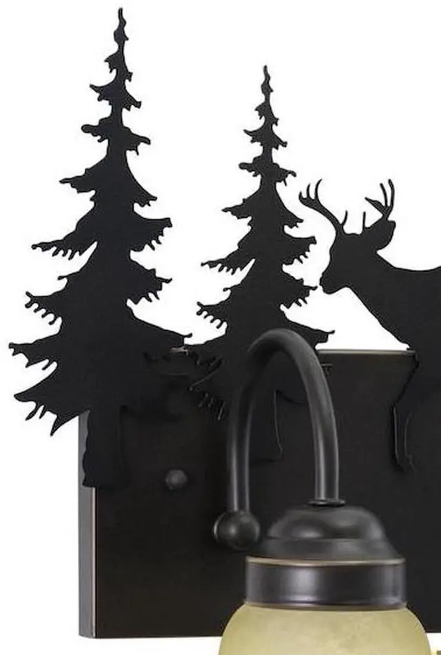 Alt view image 5 of 10 - Vaxcel Bryce 2L Vanity Burnished Bronze - VL55402BBZ