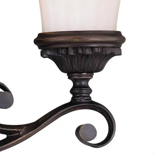 Alt view image 7 of 7 - VAXCEL W0303 Avenant 3 Light Bronze Bathroom Vanity Fixture