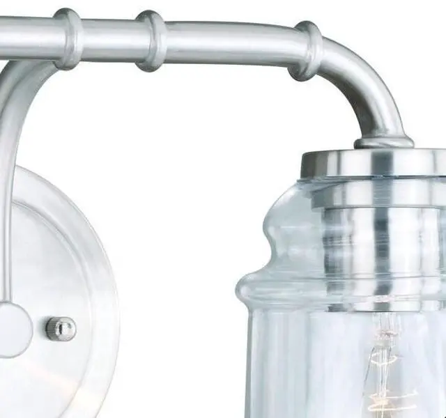 Alt view image 6 of 7 - VAXCEL W0240 Toledo 2L Vanity Satin Nickel