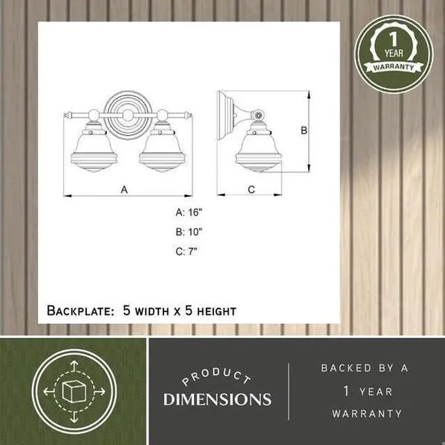 Alt view image 8 of 9 - VAXCEL W0169 Huntley 2L Vanity Satin Nickel