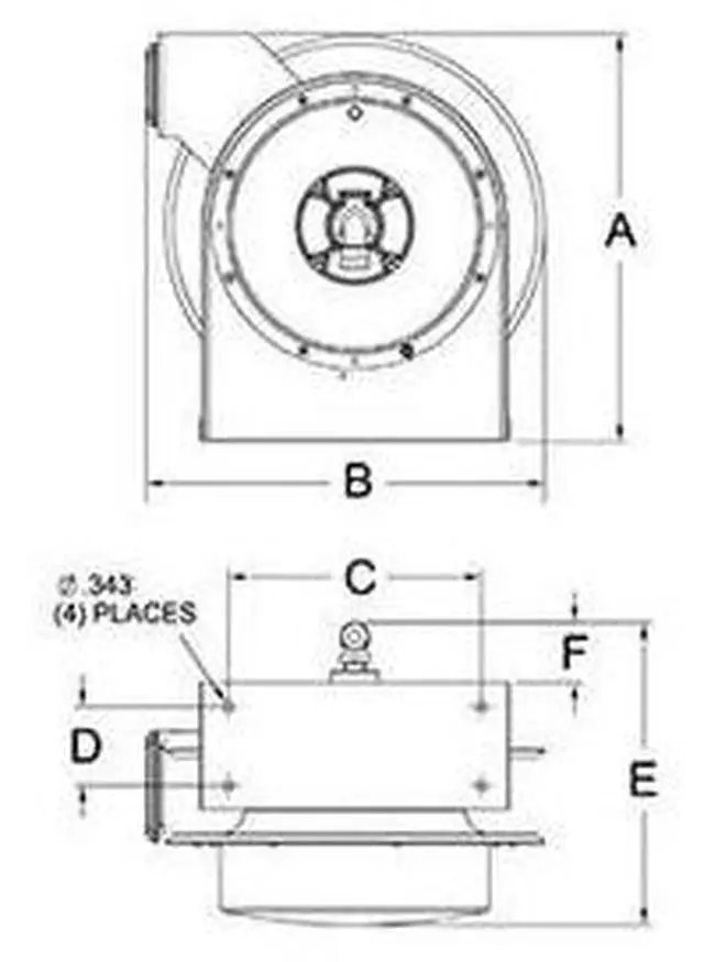 Alt view image 3 of 4 - Heavy Duty Cord Reel, SJTOW, 45 Ft.