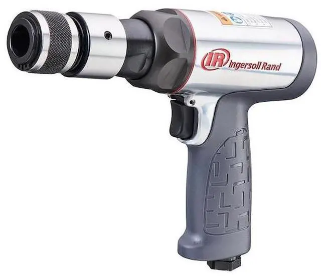 Alt view image 8 of 11 - Ingersoll Rand 122MAXK - Vibration Reduced Short Barrel Air Hammer w/ 5 Chisels