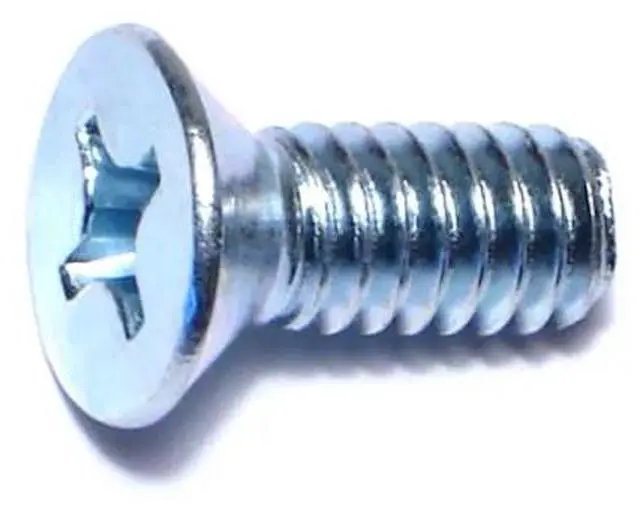 Main image of MIDWEST FASTENER 07305 1/4"-20 x 5/8 in Phillips Flat Machine Screw, Zinc