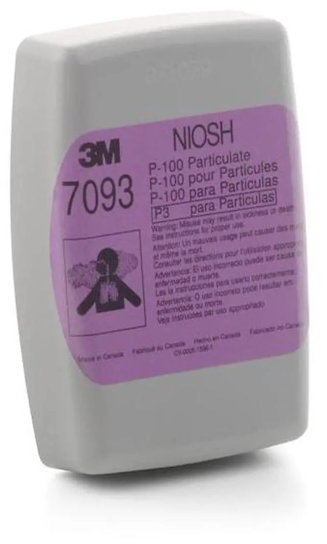 Alt view image 4 of 4 - 3M 7093 Particulate Filter P100