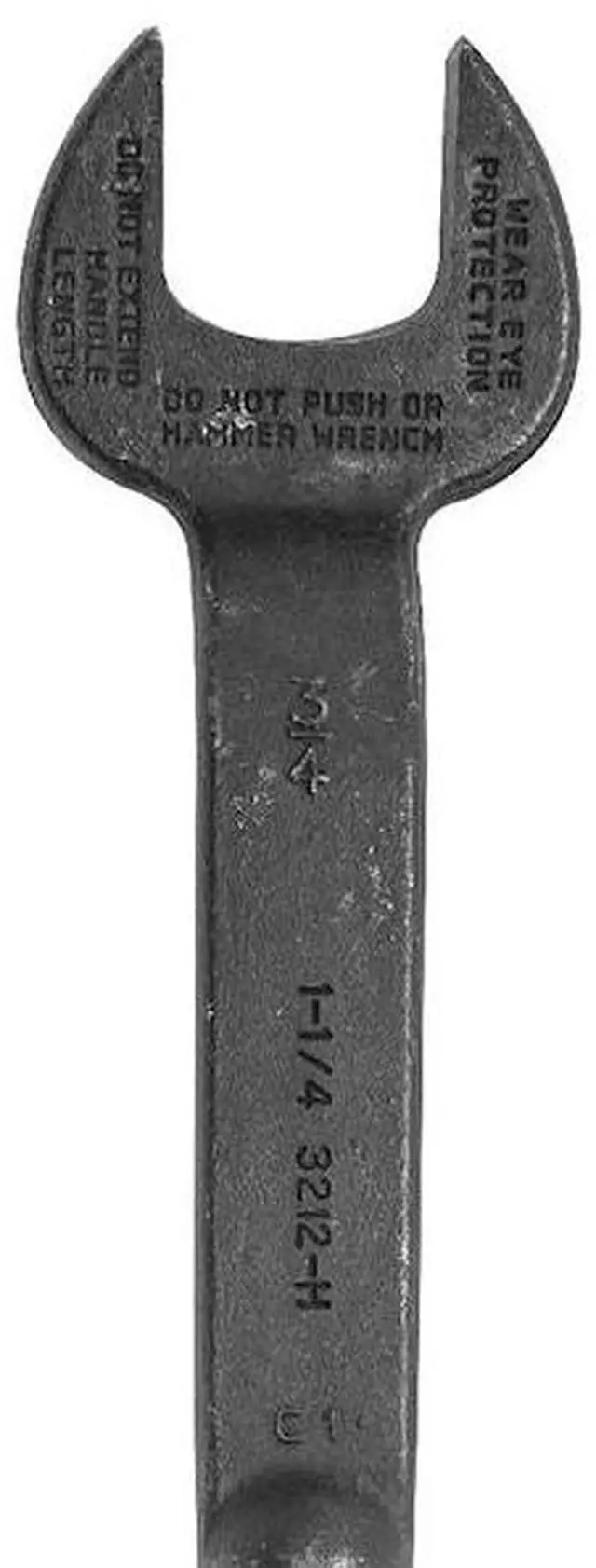 Alt view image 5 of 7 - Klein Tools 1-1/4'' Erection Wrench 3/4"  Bolt for Heavy Nut