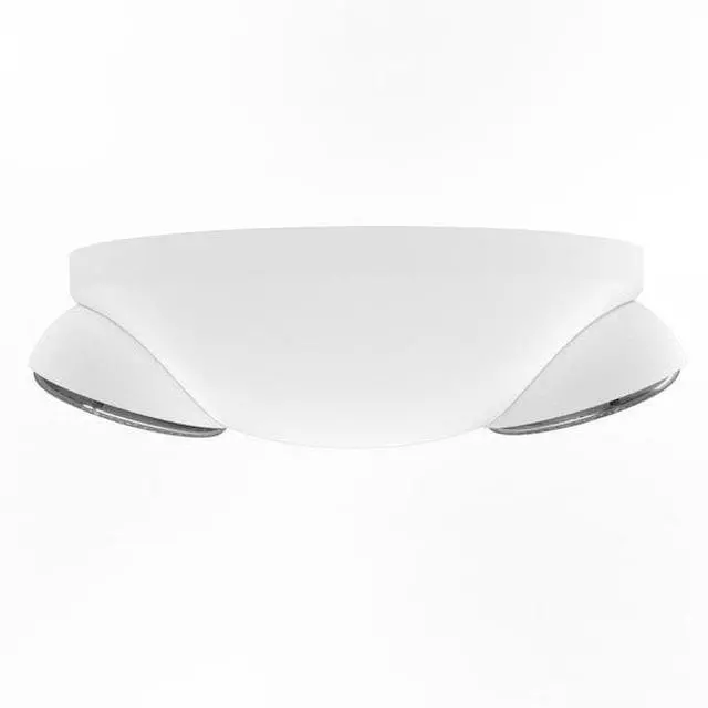 Alt view image 10 of 10 - Hubbell 00148 - 120/277 volt Dual LED Head White Emergency Light (CU2)