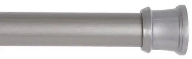 Main image of KENNEY MFG T608C/PL5 Twist & Fit No Tools Tension Shower Curtain Rod, 36-63in,