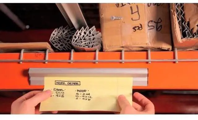 Alt view image 2 of 5 - HANGMAN CSA-6 Clip Strip 6",Anodized,Polybagged