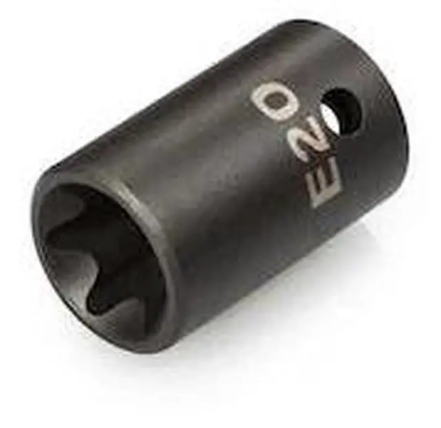 Main image of TEKTON SID22420 1/2 Inch Drive x E20 External Star Impact Socket