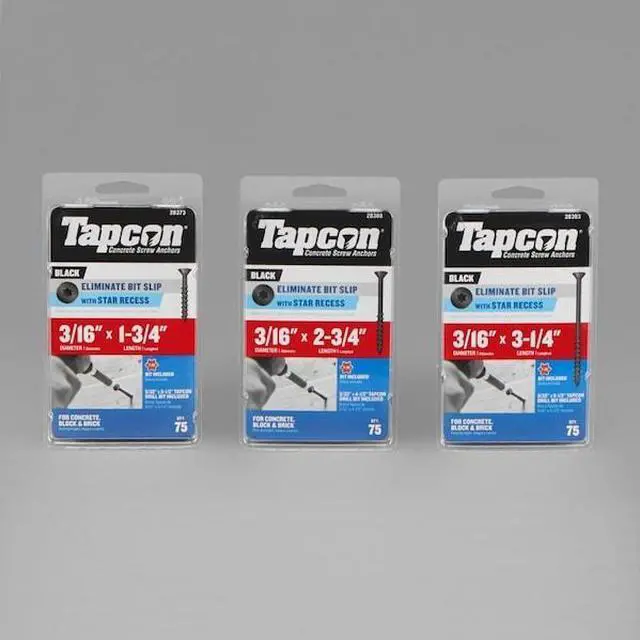 Alt view image 4 of 4 - TAPCON 28368 3/16 in. Dia., Bugle, 2-3/4 in. L, Steel 75 PK