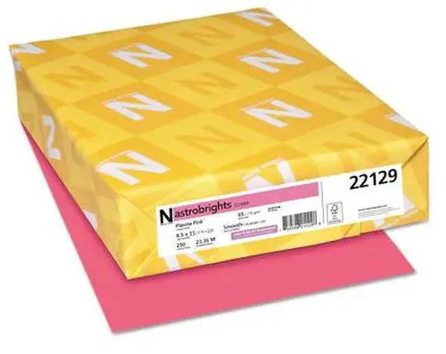 Main image of NEENAH PAPER 22129 ColoCardtock, PlasmaPink, 250s, PK250