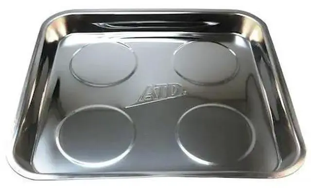 Alt view image 6 of 6 - ATD Tools 8762 Stainless Steel Magnetic Parts Tray Square