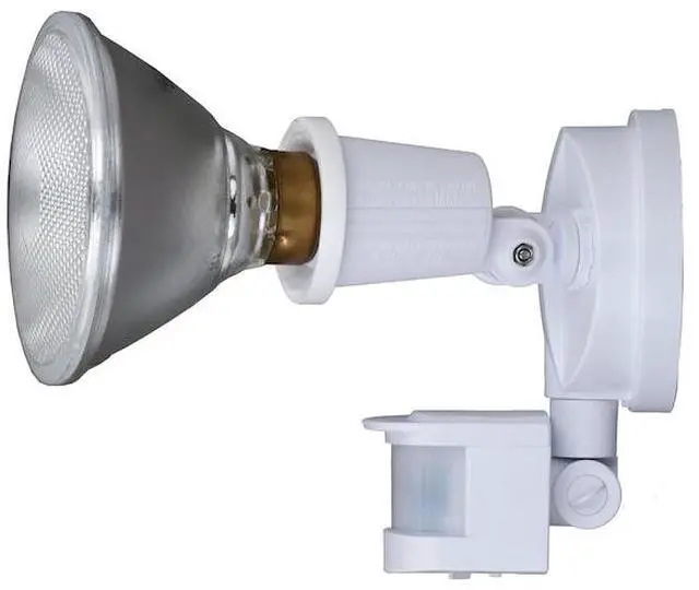 Alt view image 5 of 7 - VAXCEL T0692 White Motion Sensor Dusk to Dawn Outdoor Security Flood Light - 2