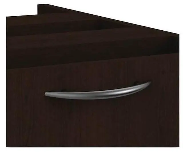 Alt view image 13 of 15 - Alera - VA552222ES - Alera Valencia Series 3/4 Box/File Pedestal, 15 5/8w x 20 1/2d x 19 1/4h, Espresso