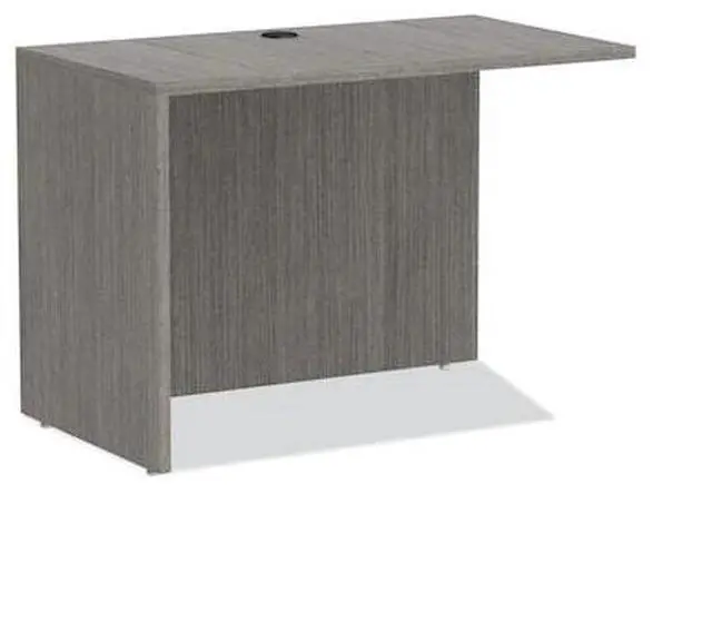 Alt view image 8 of 20 - Alera Valencia Series Reversible Return/Bridge Shell, 42w x 23.63d x 29.5h, Gray