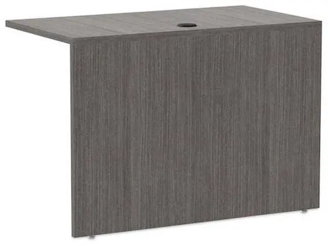 Alt view image 12 of 20 - Alera Valencia Series Reversible Return/Bridge Shell, 42w x 23.63d x 29.5h, Gray