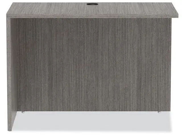 Alt view image 14 of 20 - Alera Valencia Series Reversible Return/Bridge Shell, 42w x 23.63d x 29.5h, Gray