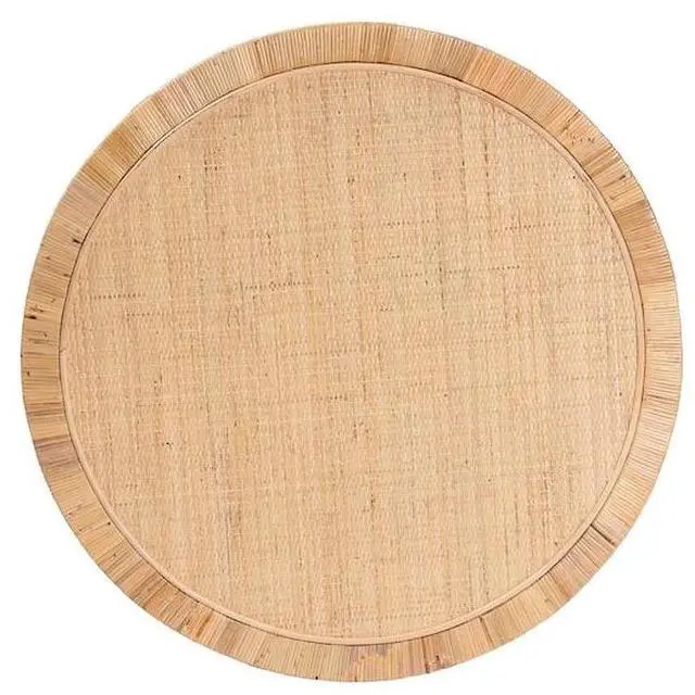 Alt view image 4 of 14 - BALI & PARI 245-13734-ZORO Kalimantan Bohemian Light Honey Rattan and Mahogany