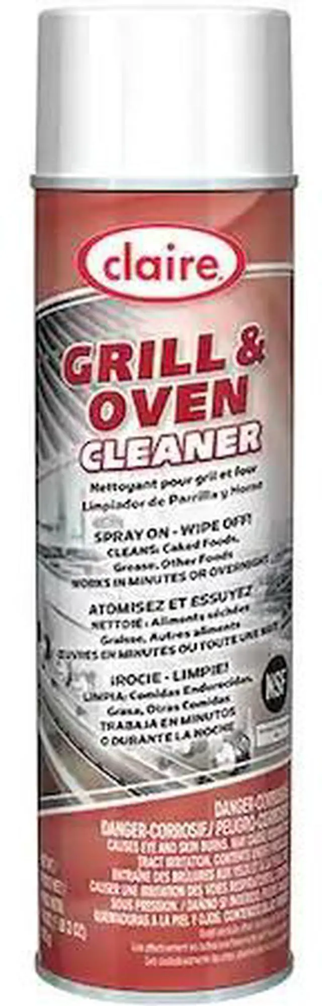 Main image of CLAIRE CL826 Grill & Oven Cleaner, 20oz, 12PK