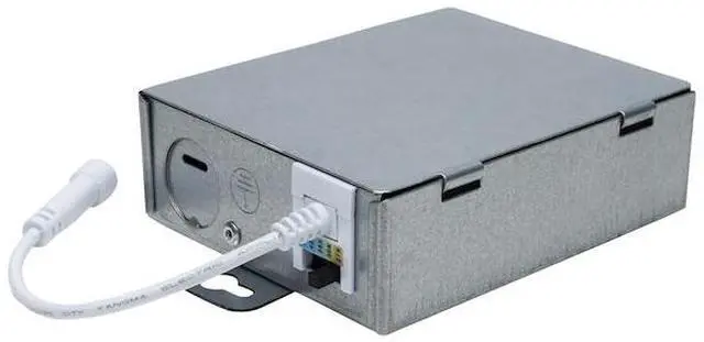 Alt view image 3 of 7 - SATCO S11870 12W LED Low Profile Regress Baffle Downlight - 4 Inch - Remote