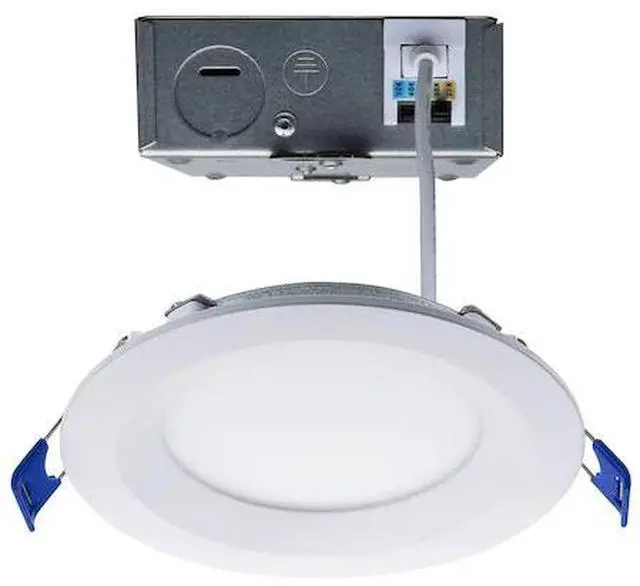 Main image of SATCO S11870 12W LED Low Profile Regress Baffle Downlight - 4 Inch - Remote