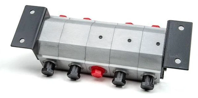 Alt view image 5 of 5 - CHIEF 253064 Rotary Flow Dividers 0.132 CID Per Section, .43-1.7 GPM Flow Range