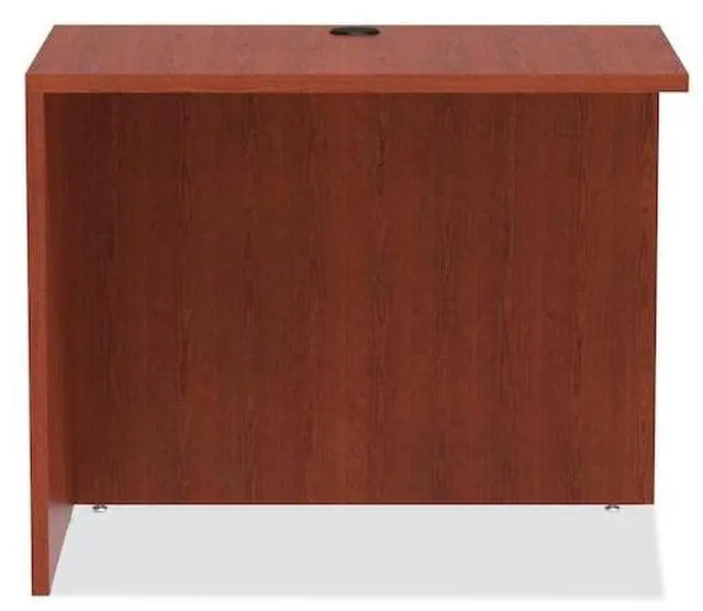Alt view image 18 of 18 - Alera Valencia Series Reversible Return/Bridge Shell, 35w x 23 5/8d, Med Cherry