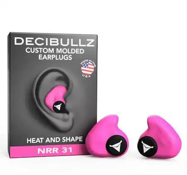 Alt view image 8 of 10 - Decibullz Custom Molded Earplugs - Pink