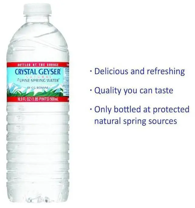 Alt view image 9 of 9 - Alpine Spring Water, 16.9 oz Bottle, 24/Case, 78 Cases/Pallet CGW24514