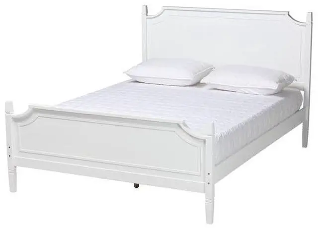 Alt view image 2 of 7 - BAXTON STUDIO 224-12538-ZORO Mariana Classic and Traditional White Finished