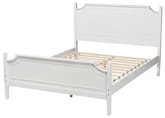 Alt view image 4 of 7 - BAXTON STUDIO 224-12538-ZORO Mariana Classic and Traditional White Finished