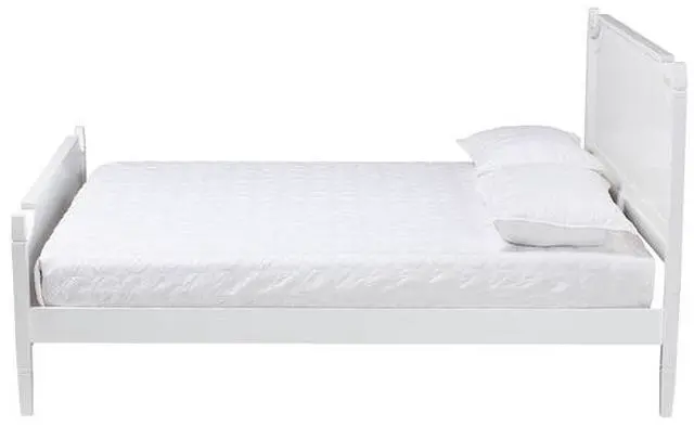 Alt view image 3 of 7 - BAXTON STUDIO 224-12538-ZORO Mariana Classic and Traditional White Finished