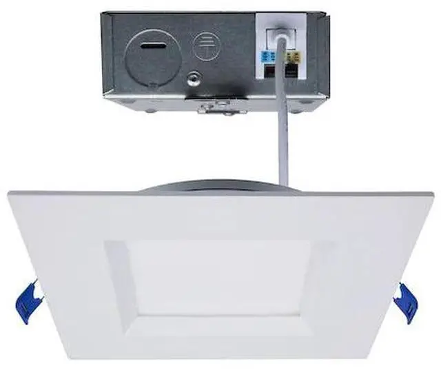 Main image of SATCO S11873 15W LED Low Profile Regress Baffle Downlight - 6 Inch - Remote