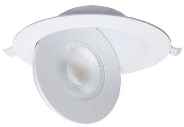 Alt view image 4 of 6 - SATCO S11295 15W LED Gimbaled Downlight 6 in. - RGB & Tunable White - Round