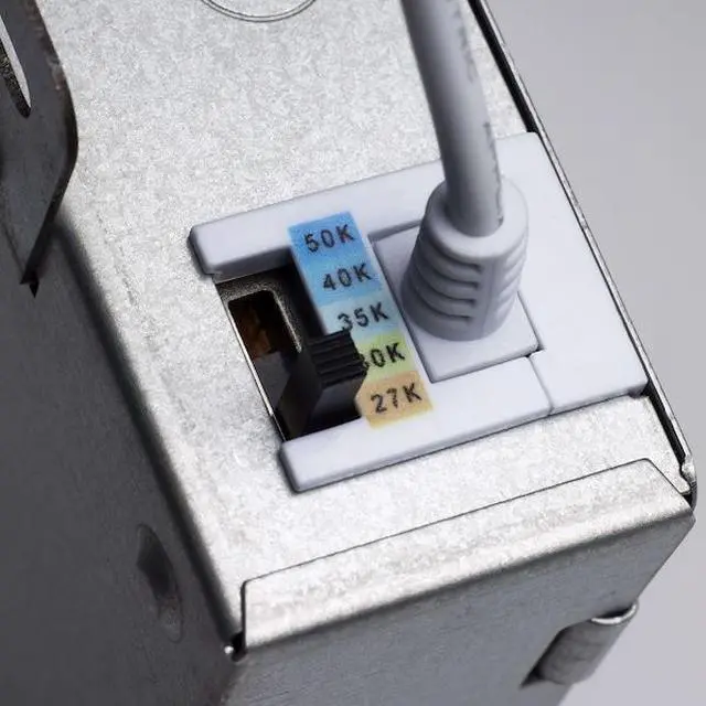 Alt view image 7 of 7 - SATCO S11873 15W LED Low Profile Regress Baffle Downlight - 6 Inch - Remote