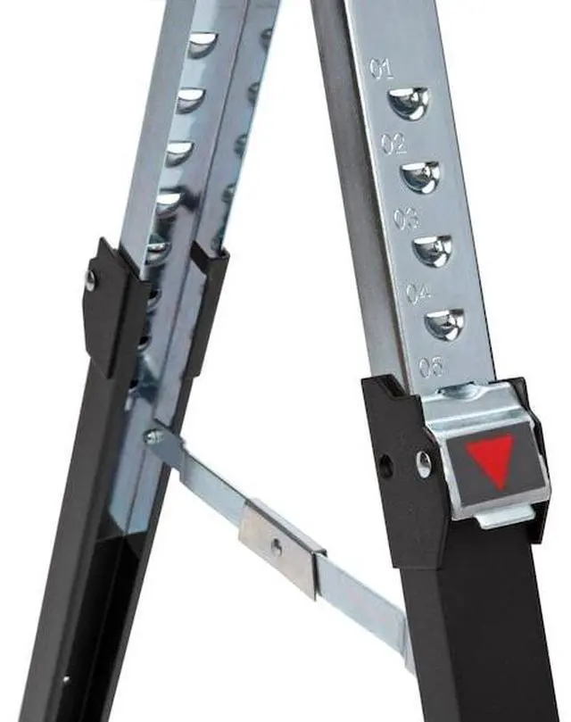 Alt view image 5 of 7 - STEELMAN 92786 2-Piece Height Adjustable Folding Sawhorse and Work Table Set,