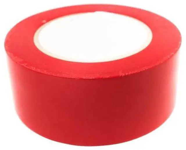 Alt view image 3 of 3 - Bertech Safety Warning Tape 2" x 36 Yards Red (BERST-2R)